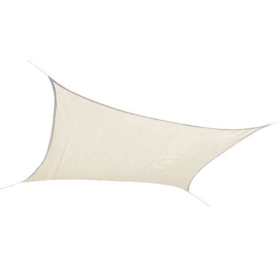 16 ft square Cream Shade Sail