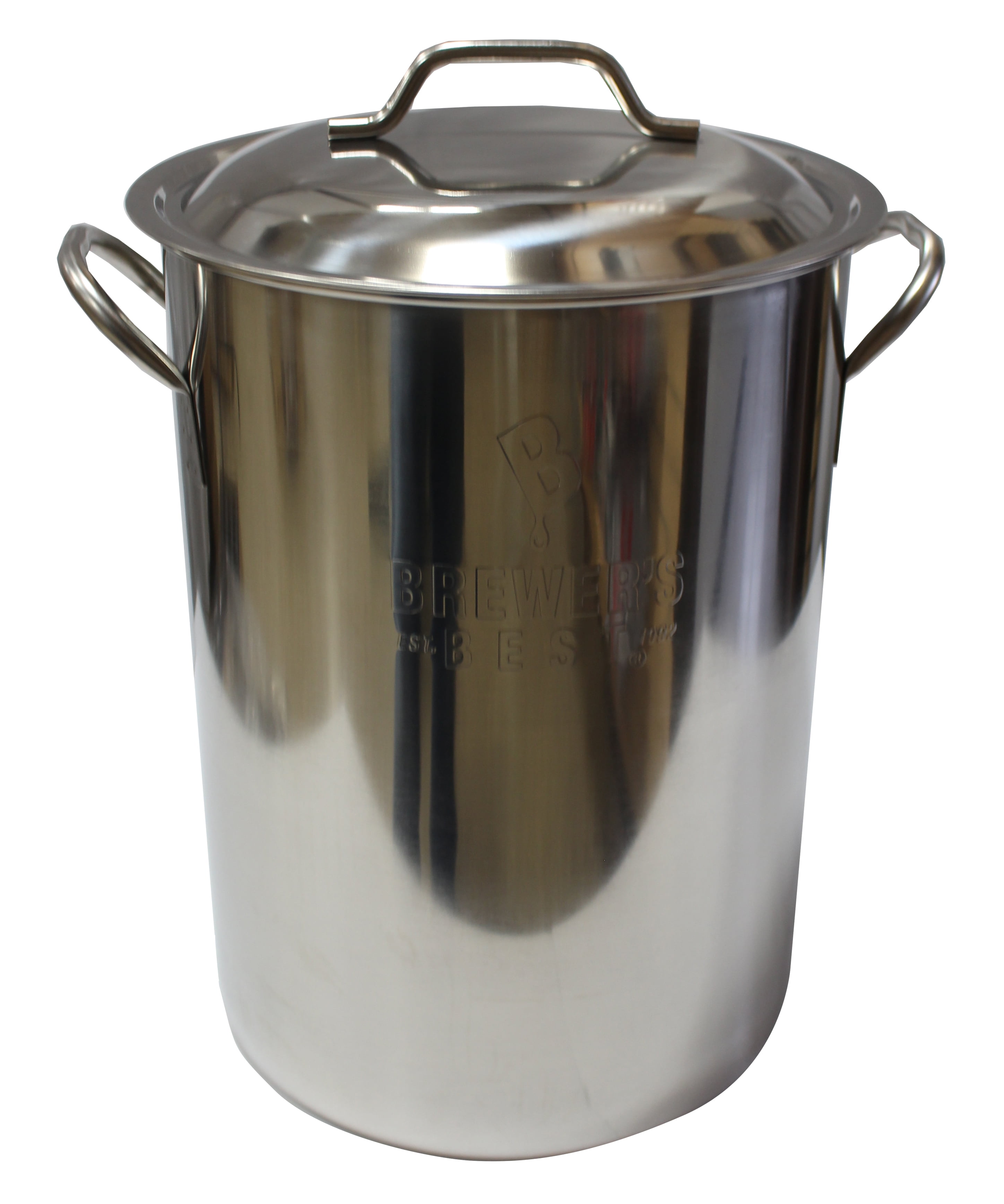 Bayou Classic Kettle with Stand 8 Gal Capacity Stainless Steel 800-108