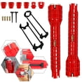 thumbnail image 1 of 16-in-1 Faucet Tool Sink Wrench Basin Wrench Plumbing Installer Tool Set For Bathroom Kitchen Toilet Faucet Pipe Repair Red, 1 of 7