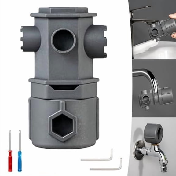 16-in-1 Faucet Wrench Tool Set, Multifunctional Wrench for Kitchen & Bathroom