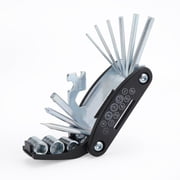 16 in 1 mountain bike portable socket multi-purpose wrench bike multi tool screwdriver bike repair tool