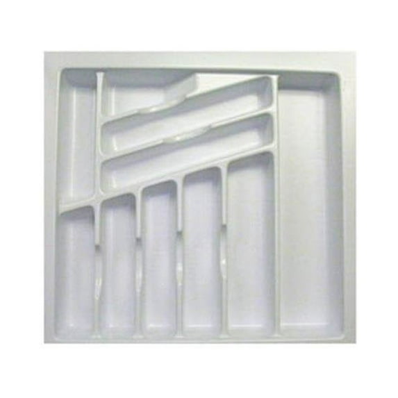 16 in. - 18.88 in. Trim to Fit Flatware-White