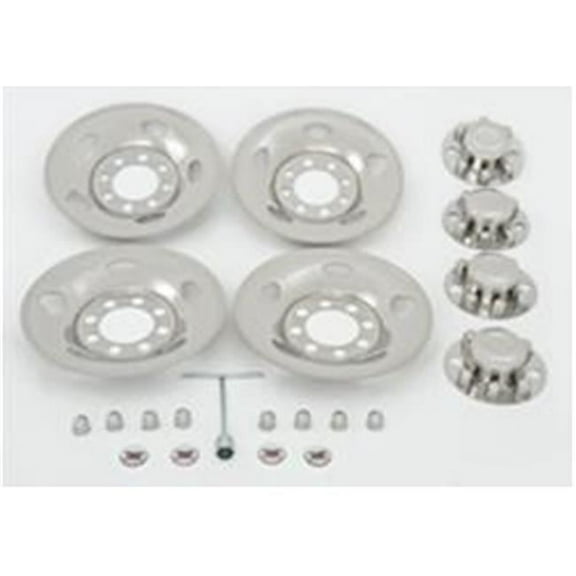 16 in. 8 Lug Single Wheel Dotliner Simulator Set for 2003-C GM Express Van