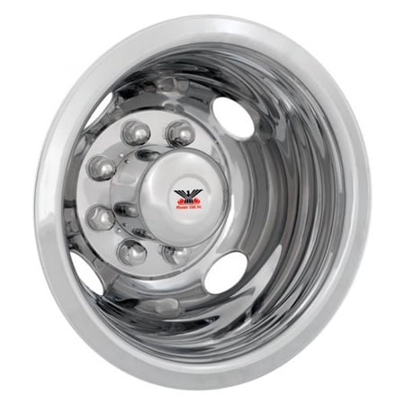 16 in. 8Lug 4Hh Dual Wheel Dotliner Simulator Rear Set for 2008-2015 Ford E-series
