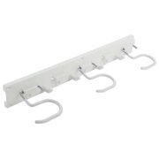 16 in. Adjustable Storage Organizer Systems, White Finish