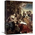 thumbnail image 1 of 16 in. Adoration of the Kings Art Print - Eugene Delacroix, 1 of 1