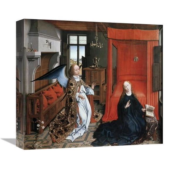 16 in. Annunciation 2 Art Print - Rogier Van Der Weyden