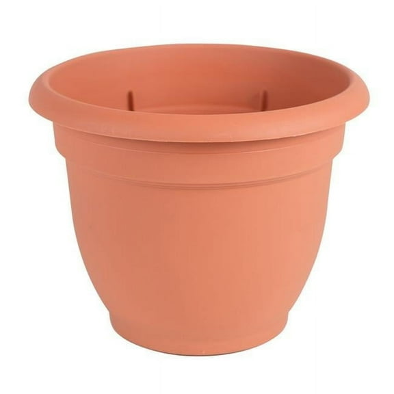 16 in. Ariana Planter with Self Watering Grid, Terra Cotta