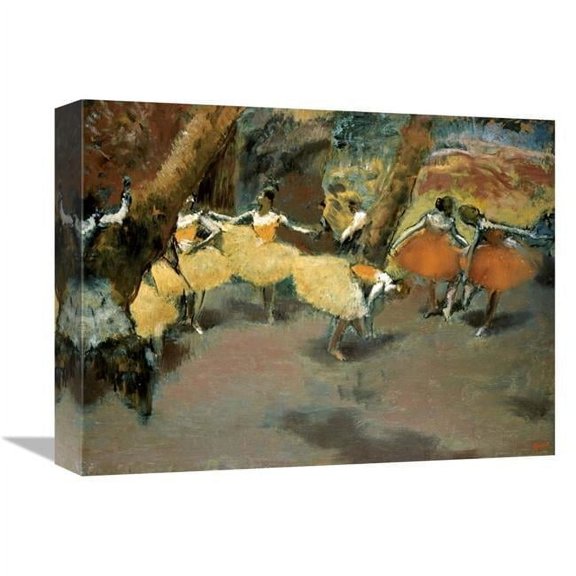 16 in. Before the Performance Art Print - Edgar Degas