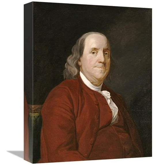 16 in. Benjamin Franklin Art Print - Joseph Wright