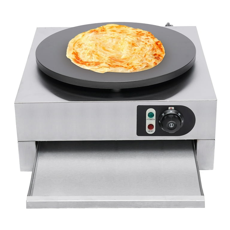 16 in Commercial Crepe Maker Pancake Maker Machine Electric Frying