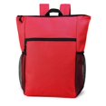 thumbnail image 1 of 16 in. Computer Polyester Backpacks, Red - Pack of 24, 1 of 1