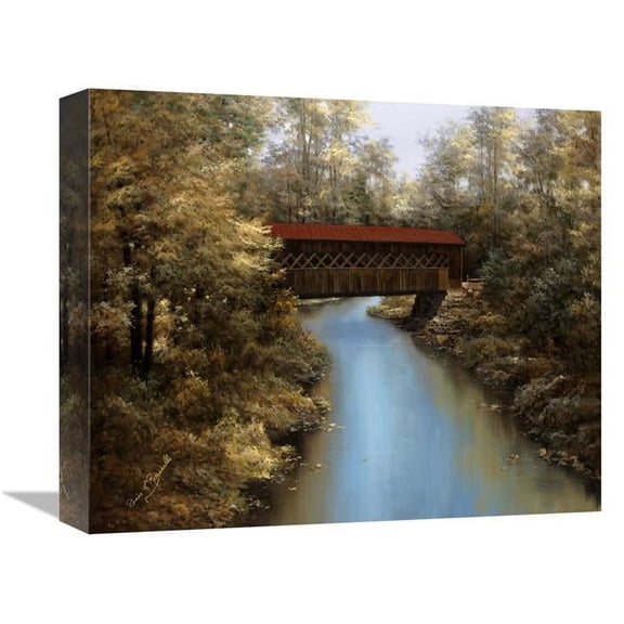 16 in. Covered Bridge Art Print - Diane Romanello