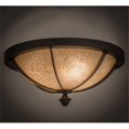 thumbnail image 1 of 16 in. Dominga Flushmount, Chestnut, 1 of 1