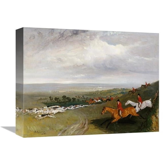 16 in. Full Cry Art Print - Robert Barrett Davis