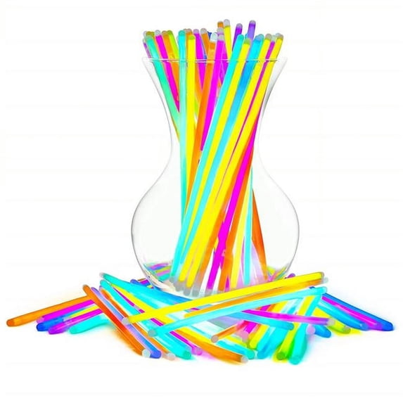 16 in. Glow Stick, Assorted Color - Large - Pack of 12