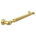 thumbnail image 1 of 16-in Grab Bar Reeded in Unlacquered Brass, 1 of 2