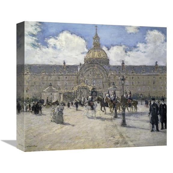 16 in. Les Invalides - Napoleons Tomb, 1895 Art Print - Jean-Francois Raffaelli