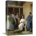 thumbnail image 1 of 16 in. Let the Children Come Unto Me Art Print - Christoffer W. Eckersberg, 1 of 1