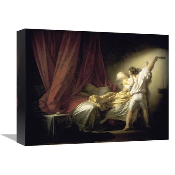 16 in. Lock Le Verrou Art Print - Jean Honore Fragonard