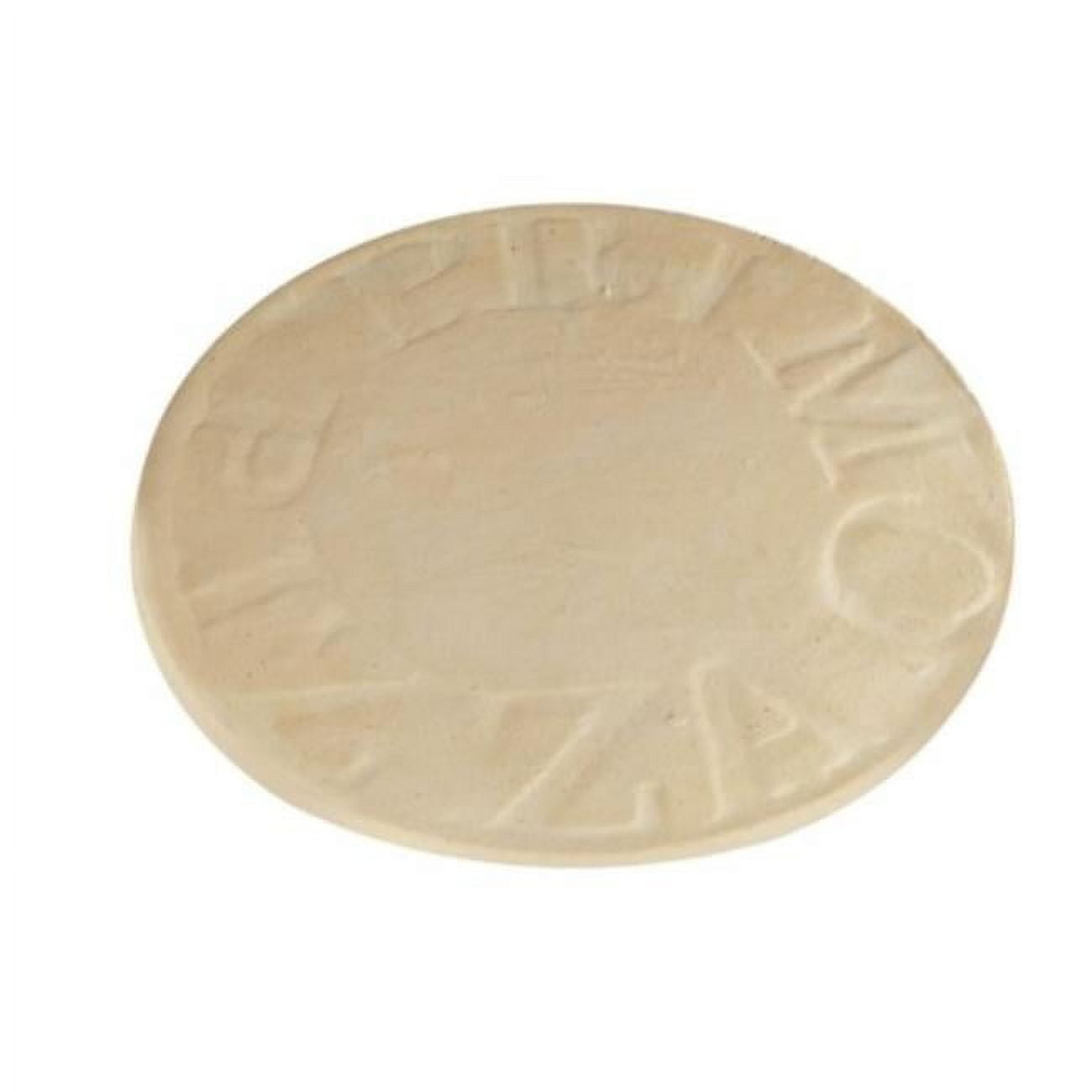 16" Off-White Natural Ceramic Pizza Baking Stone