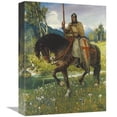 thumbnail image 1 of 16 in. Parsifal in Quest of the Holy Grail Art Print - Ferdinand Leeke, 1 of 1