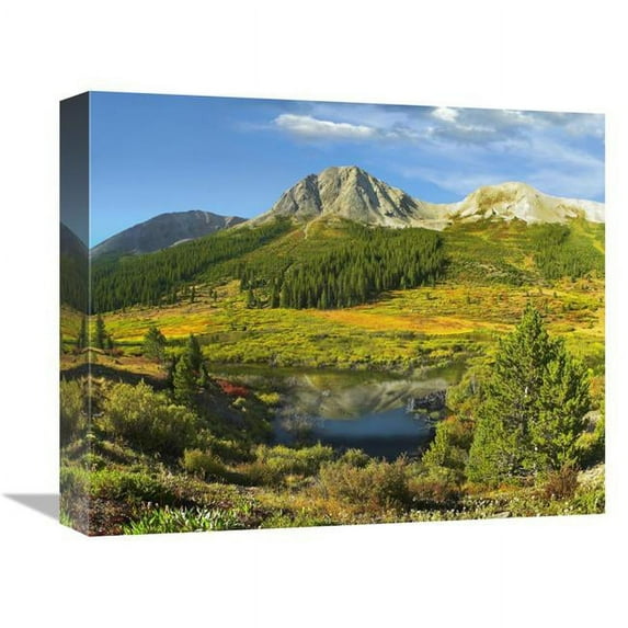 16 in. Pond & Green Mountain, Green Mountain National Forest, Colorado Art Print - Tim Fitzharris