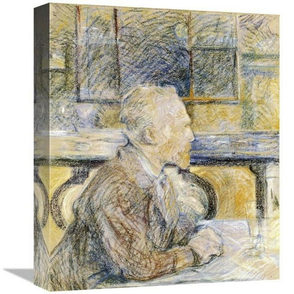 16 in. Portrait of Van Gogh Art Print - Henri Toulouse-Lautrec