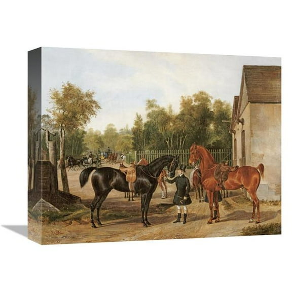 16 in. Preparing for the Ride Art Print - Franz Zeller Von Zellenberg