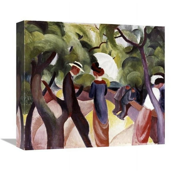 16 in. Promenade Art Print - August Macke