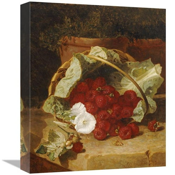 16 in. Raspberries Art Print - Eloise Harriet Stannard