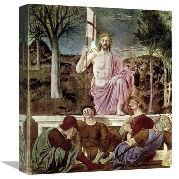 16 in. Resurrection Art Print - Piero Della Francesca