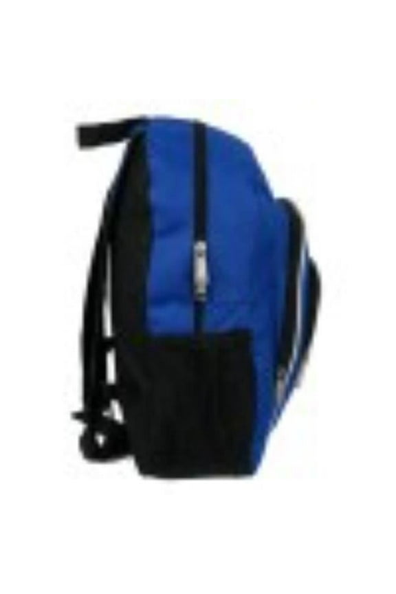 16 in. Rip Stop Multi Pocket Backpack with Side Mesh Pockets, Pink