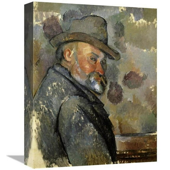 16 in. Self Portrait Art Print - Paul Cezanne