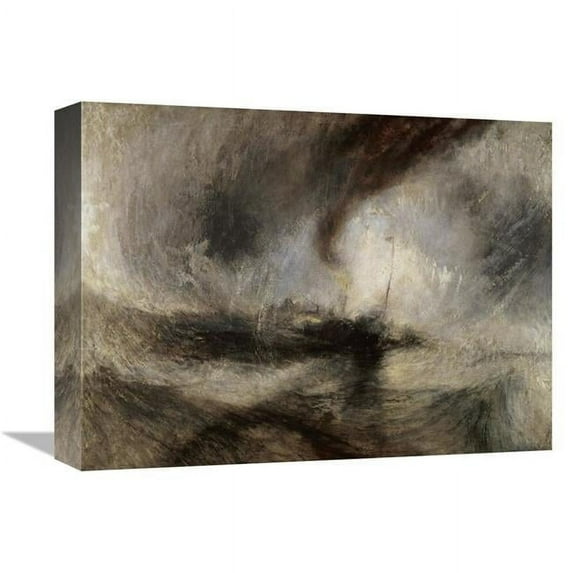 16 in. Snow Storm at Sea Art Print - Joseph M.W. Turner