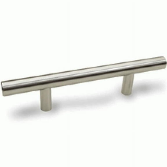 16 in. Solid Stainless Steel Brushed Nickel Kitchen Bar Handle