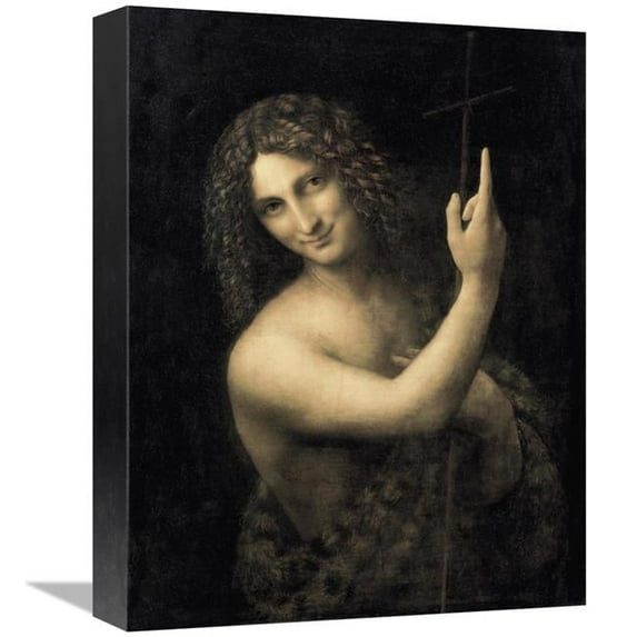 16 in. St John the Baptist Art Print - Leonardo Da Vinci