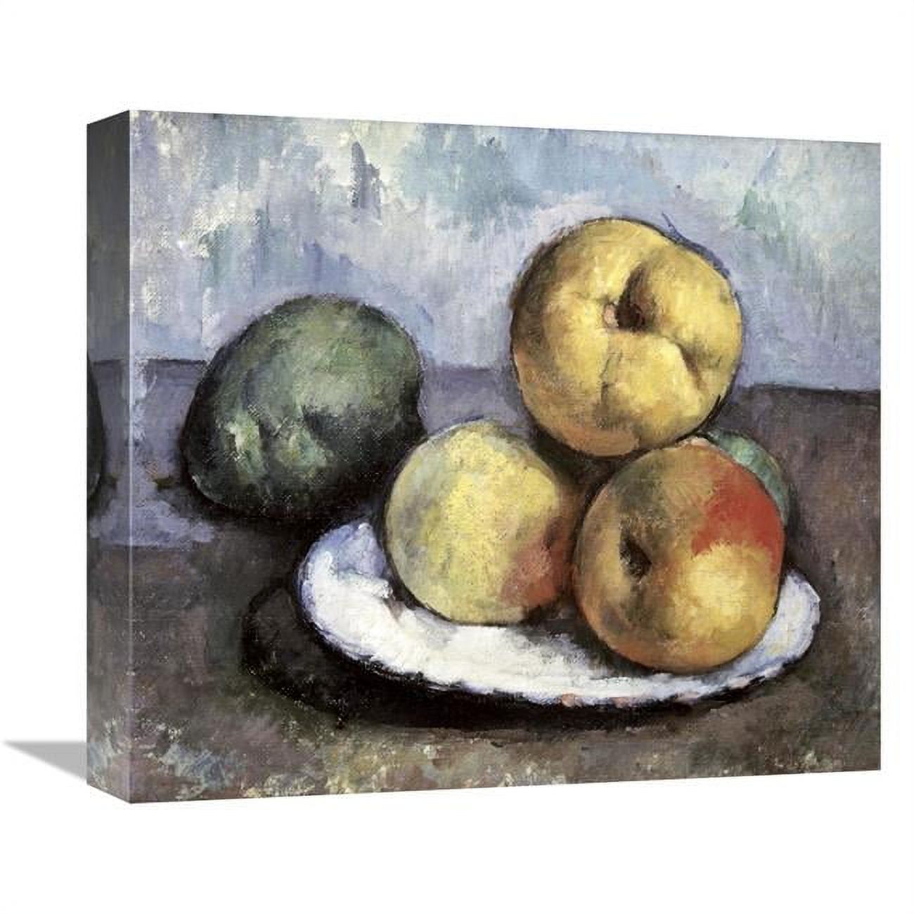 16 in. Still Life with Apples & Peaches Art Print - Paul Cezanne ...