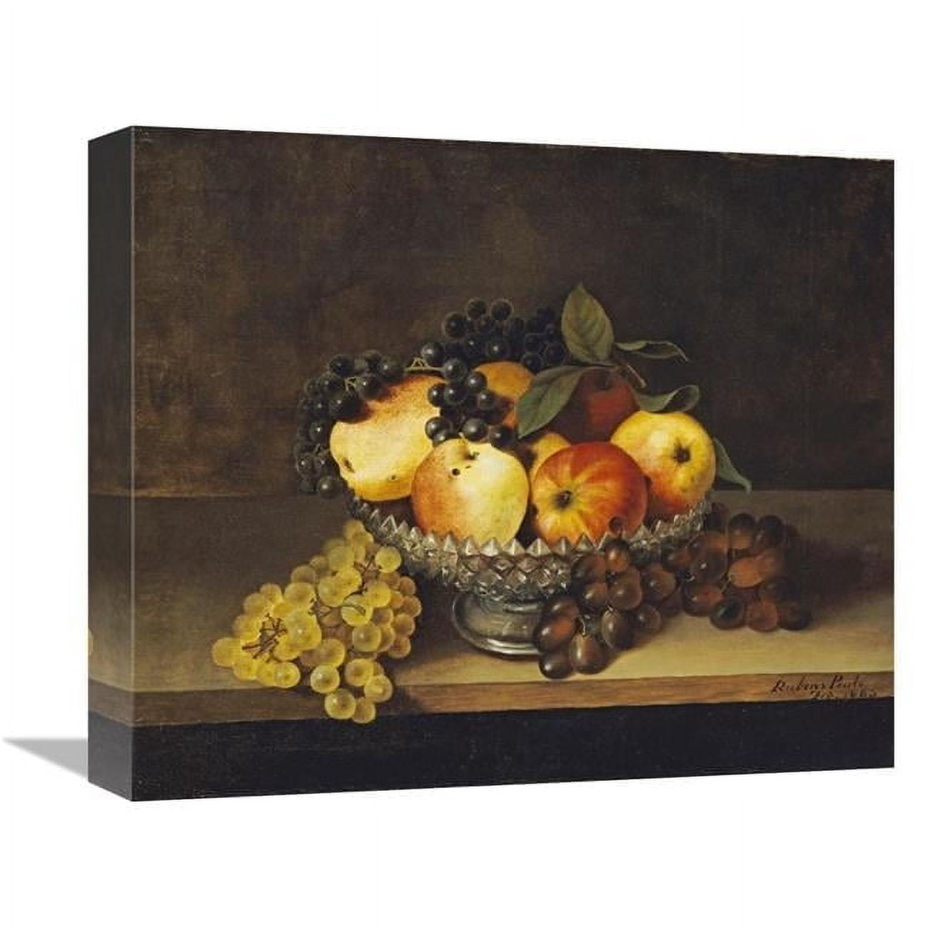 16 in. Still Life with Crystal Compote Art Print - Rubens Peale ...