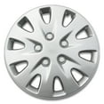 thumbnail image 1 of Auto Drive 16 Inch Silver Alloy Finish Hubcap Wheel Covers - Set of 4 - Fits Most Cars, 1 of 10