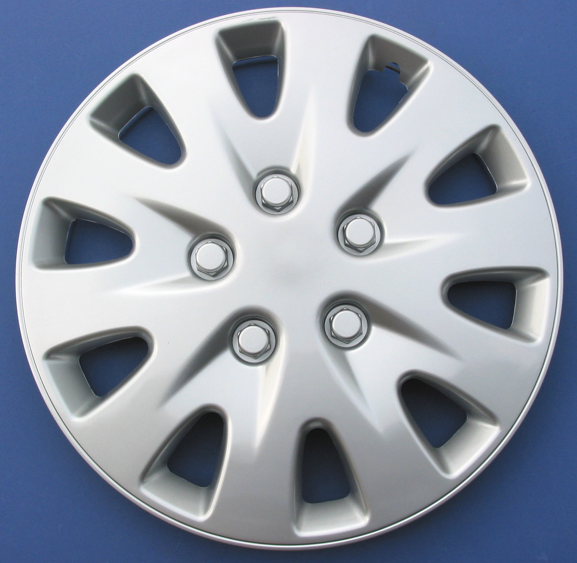 16-in Wheel Cover, Silver Alloy Finish, Auto Drive Brand, ABS Plastic  Material, Mfg Part No. KT321-16SL 