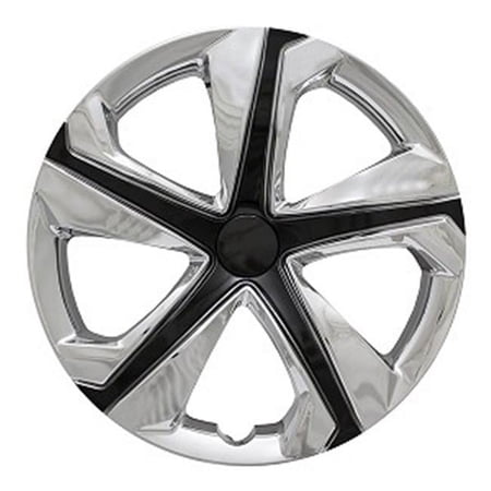 16 in. Wheel Cover for 2016-2018 Honda Civic, Chrome & Black