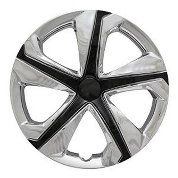 16 in. Wheel Cover for 2016-2018 Honda Civic, Chrome & Black
