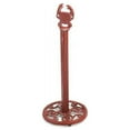 thumbnail image 1 of 16 in. Whitewashed Cast Iron Crab Extra Toilet Paper Stand - Red, 1 of 1