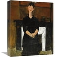thumbnail image 1 of 16 in. Woman Sat by a Fireplace Art Print - Amedeo Modigliani, 1 of 1