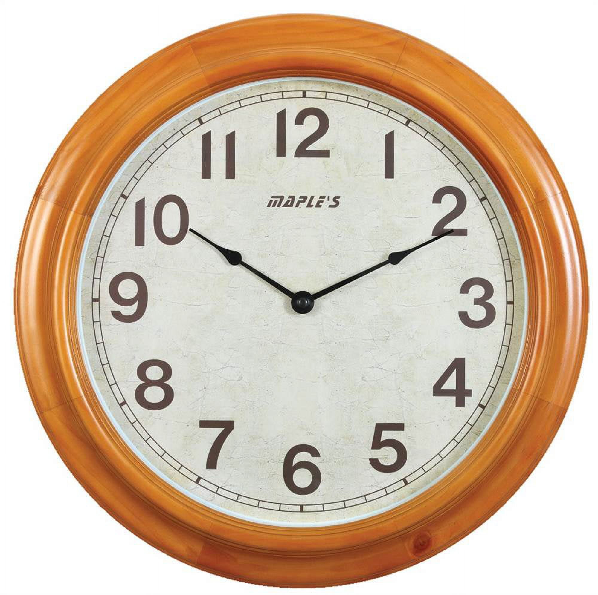 16 in. Wooden Wall Clock
