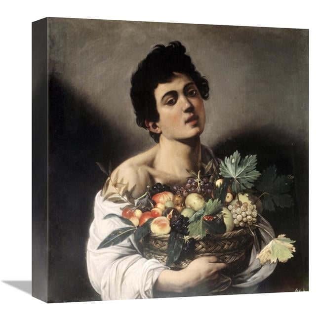 16 in. Young Boy with Basketful of Fruit Art Print - Caravaggio ...