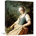 thumbnail image 1 of 16 in. Young Woman Art Print - Pietro Antonio Rotari, 1 of 1