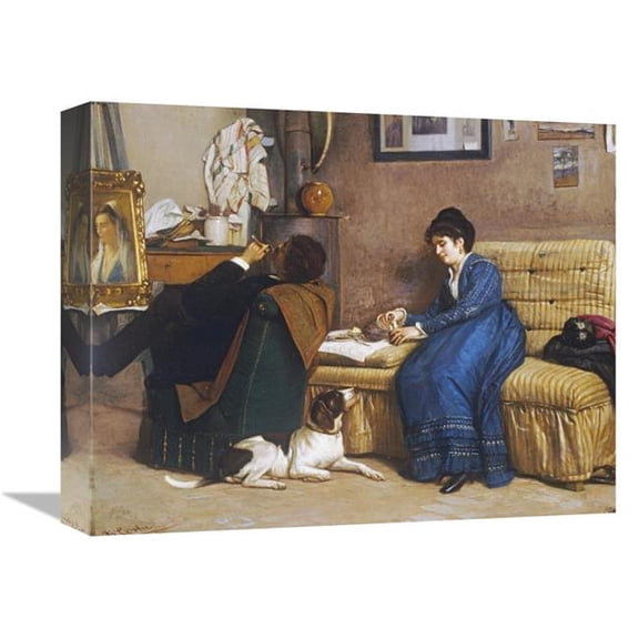 16 in. in the Studio Art Print - Giovanni Costa