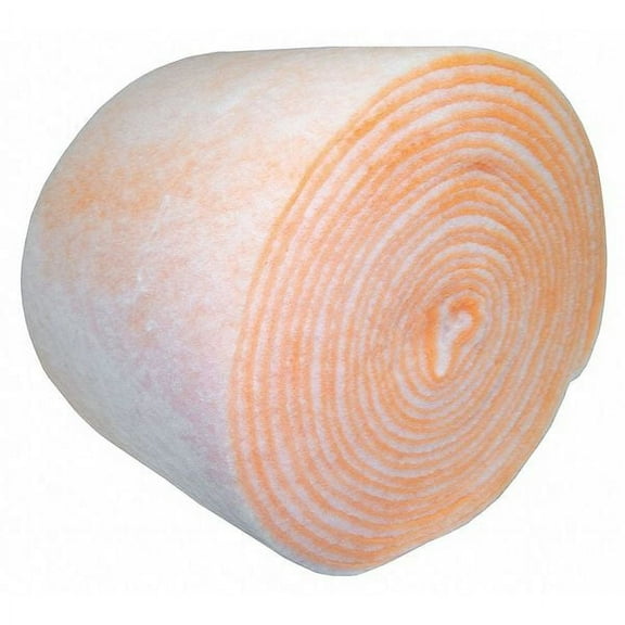 16 in x 90 ft x 1 in Polyester Air Filter Roll, MERV 8, Orange/White (Formerly Air Handler)